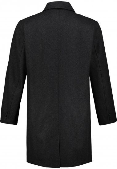 JP1880 Coat Wool Blend Water Repellent Dark Grey - Herren jacken - Herren Jacken in großen Größen