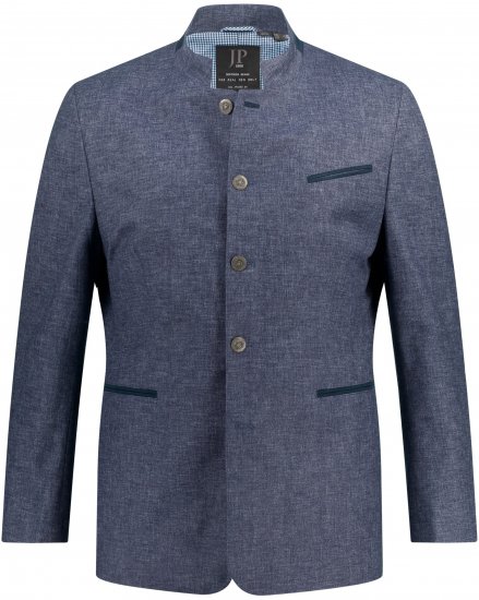 JP1880 Traditional Jacket Linen Blend Navy - Herren jacken - Herren Jacken in großen Größen