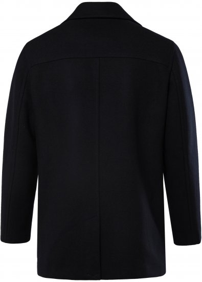 JP1880 Caban Short Double-breasted Overcoat Navy - Herren jacken - Herren Jacken in großen Größen