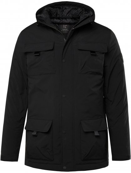 JP1880 Field Jacket Wind-repellent Black - Herren jacken - Herren Jacken in großen Größen