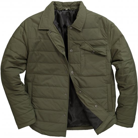 JP1880 Jacket Extra Light Dark Olive - Herren jacken - Herren Jacken in großen Größen