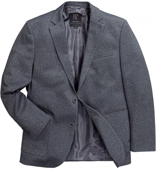 JP1880 Jacket Business Donegal Graphite Grey - Herren jacken - Herren Jacken in großen Größen