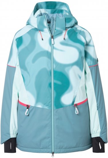 Ulla Popken HYPRAR Performance Jacket Ice Green - Jacken - 