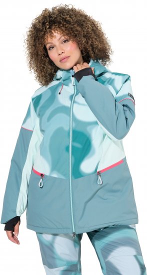 Ulla Popken HYPRAR Performance Jacket Ice Green - Jacken - 