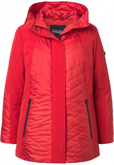 Ulla Popken HYPRAR Functional Softshell Jacket Red - Jacken - Damenjacken in großen Größen