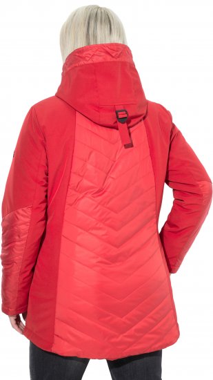 Ulla Popken HYPRAR Functional Softshell Jacket Red - Jacken - Damenjacken in großen Größen