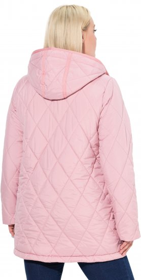 Ulla Popken HYPRAR Quilted Water-Repellent Jacket Soft Dusty Rose - Jacken - 