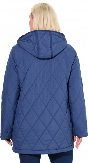 Ulla Popken HYPRAR Quilted Water-Repellent Jacket Medium Blue - Jacken - Damenjacken in großen Größen