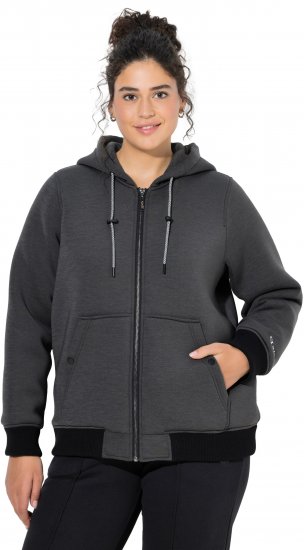 Ulla Popken Water-Repellant Softshell Jacket Black - Jacken - 
