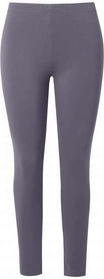 Ulla Popken Basic Stretch Knit Ankle Length Leggings Dark Grey - Jeans & Hosen in Großen Größen – Plus Size Damenmode - Jeans & Hosen, EU 42–70