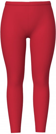 Ulla Popken Basic Stretch Knit Ankle Length Leggings Salsa Red - Jeans & Hosen in Großen Größen – Plus Size Damenmode - 