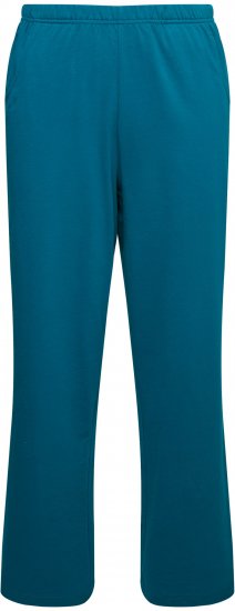 Ulla Popken Pull On Knit Straight Leg Pocket Pants Dark Petrol - DAMENBEKLEIDUNG 40-66 - Damenmode in großen Größen