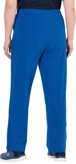 Ulla Popken Pull On Knit Straight Leg Pocket Pants Denim Blue - DAMENBEKLEIDUNG 40-66 - 