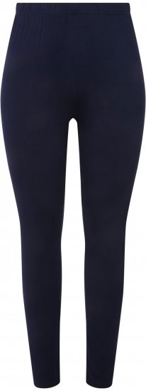 Ulla Popken Viscose Spandex Leggings Night Blue - Jeans & Hosen in Großen Größen – Plus Size Damenmode - 