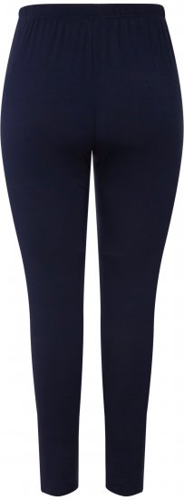 Ulla Popken Viscose Spandex Leggings Night Blue - Jeans & Hosen in Großen Größen – Plus Size Damenmode - 