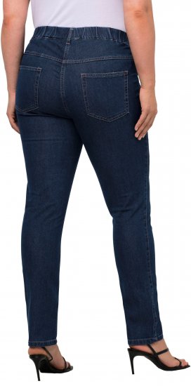 Ulla Popken Denim Look All Elastic Pocket Sienna Jeggings Blue Denim - Jeans & Hosen in Großen Größen – Plus Size Damenmode - 