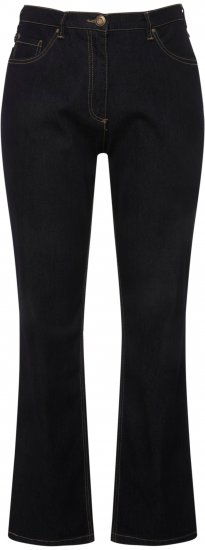 Ulla Popken Regular Fit Mandy Stretch Jeans Dark Blue Denim - Jeans & Hosen in Großen Größen – Plus Size Damenmode - Jeans & Hosen, EU 42–70