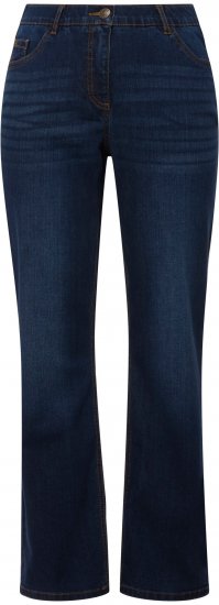 Ulla Popken Straight Leg Mandy Fit Stretch Jeans Blue Denim - Jeans & Hosen in Großen Größen – Plus Size Damenmode - Jeans & Hosen, EU 42–70