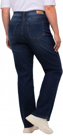 Ulla Popken Straight Leg Mandy Fit Stretch Jeans Blue Denim - Jeans & Hosen in Großen Größen – Plus Size Damenmode - Jeans & Hosen, EU 42–70