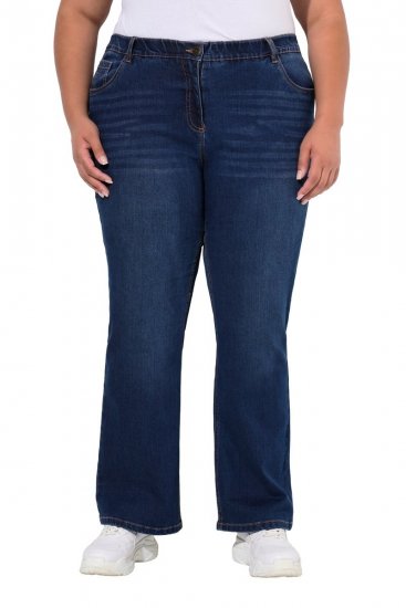 Ulla Popken Marie Fit Bootcut Stretch Jeans Blue Denim - Ulla Popken - Ulla Popken Große Größen