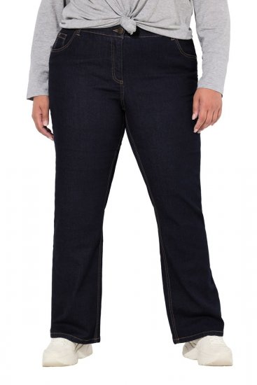 Ulla Popken Marie Fit Bootcut Stretch Jeans Dark Blue Denim - Ulla Popken - Ulla Popken Große Größen