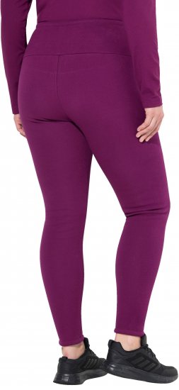 Ulla Popken Faux Fur Lined Stretch Leggings Pink Berry - Jeans & Hosen in Großen Größen – Plus Size Damenmode - Jeans & Hosen, EU 42–70