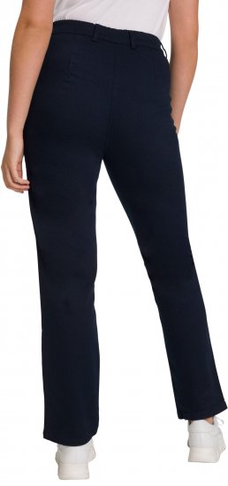 Ulla Popken Basic Mony Tapered Leg Stretch Pants Navy - Jeans & Hosen in Großen Größen – Plus Size Damenmode - Jeans & Hosen, EU 42–70