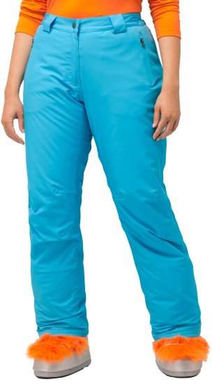 Ulla Popken Thermal Triple-Function Pants Bright Turquoise - Jeans & Hosen in Großen Größen – Plus Size Damenmode - Jeans & Hosen, EU 42–70