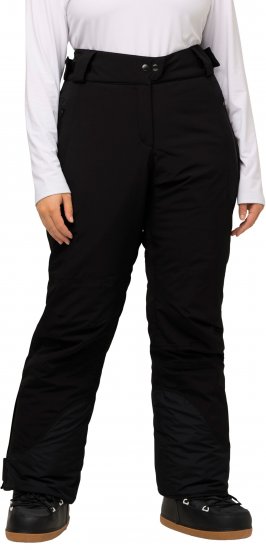 Ulla Popken HYPRAR Triple Function Ski Pants Black - Jeans & Hosen in Großen Größen – Plus Size Damenmode - Jeans & Hosen, EU 42–70