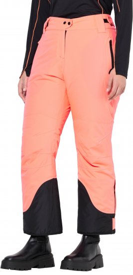Ulla Popken HYPRAR Triple Function Ski Pants Neon Pink - Jeans & Hosen in Großen Größen – Plus Size Damenmode - 