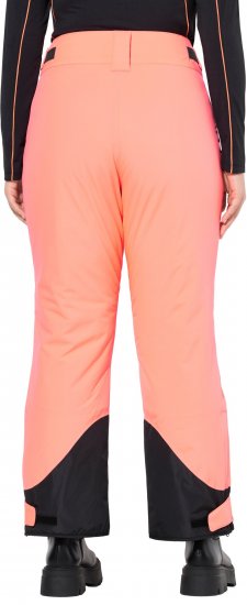 Ulla Popken HYPRAR Triple Function Ski Pants Neon Pink - Jeans & Hosen in Großen Größen – Plus Size Damenmode - 