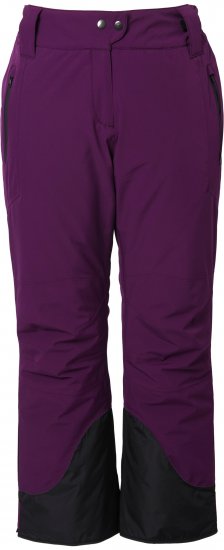 Ulla Popken HYPRAR Triple Function Ski Pants Grape Red - Jeans & Hosen in Großen Größen – Plus Size Damenmode - Jeans & Hosen, EU 42–70