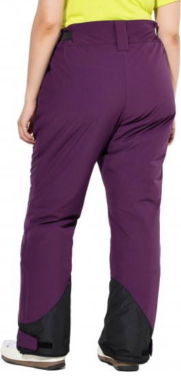 Ulla Popken HYPRAR Triple Function Ski Pants Grape Red - Jeans & Hosen in Großen Größen – Plus Size Damenmode - Jeans & Hosen, EU 42–70