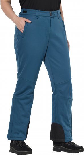 Ulla Popken Water Repellent Softshell Pants Dark Petrol - Jeans & Hosen in Großen Größen – Plus Size Damenmode - Jeans & Hosen, EU 42–70