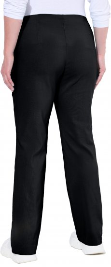 Ulla Popken Bengaline Elastic Waist Thermal Pants Black - Jeans & Hosen in Großen Größen – Plus Size Damenmode - Jeans & Hosen, EU 42–70