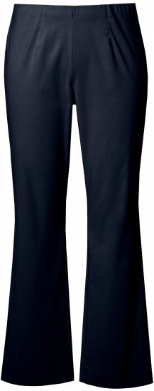 Ulla Popken Bengaline Elastic Waist Thermal Pants Navy - Jeans & Hosen in Großen Größen – Plus Size Damenmode - Jeans & Hosen, EU 42–70