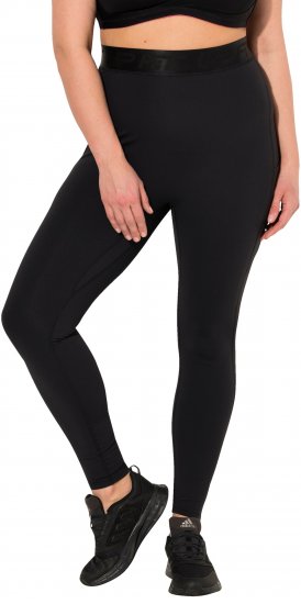 Ulla Popken Lightfit Quick Drying Leggings Black - Jeans & Hosen in Großen Größen – Plus Size Damenmode - 