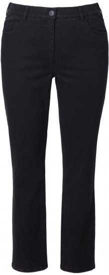 Ulla Popken Stretch Fit Jeans Black - Jeans & Hosen in Großen Größen – Plus Size Damenmode - Jeans & Hosen, EU 42–70