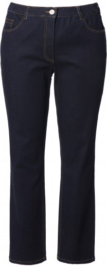 Ulla Popken Stretch Fit Jeans Dark Blue Denim - Jeans & Hosen in Großen Größen – Plus Size Damenmode - 
