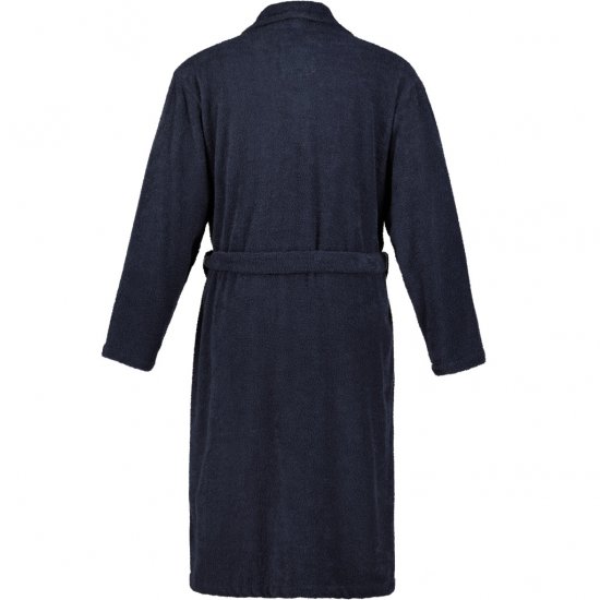 JP1880 Bathrobe Extra Soft Terry Cloth Dark Navy - Herrenunterwäsche & bademode - Herrenunterwäsche & Bademode in großen Größen