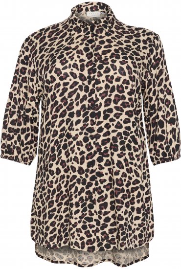 Kaffe Curve Sonna Hemd Leoparden-Print - Blusen & Tuniken - 