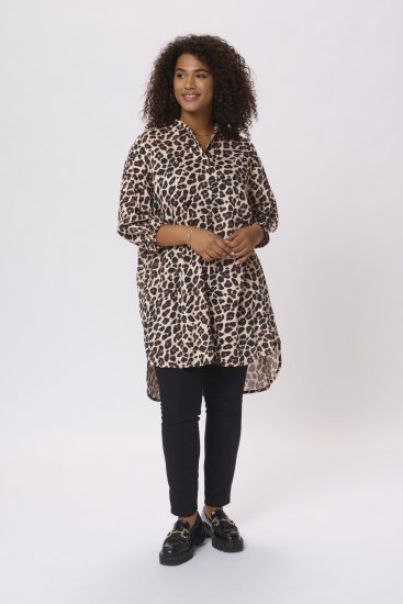 Kaffe Curve Sonna Hemd Leoparden-Print - Blusen & Tuniken - 