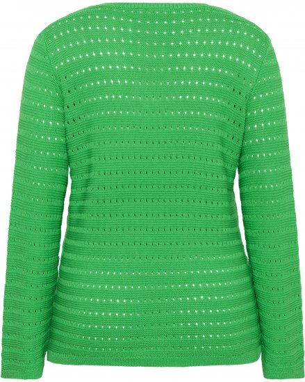 Kaffe Curve Metty Pullover Bright Green - Strickpullover - 