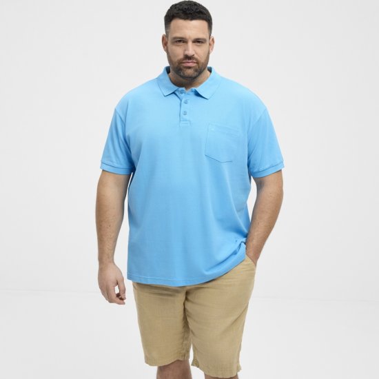 North Latitude Polo Pique Short Sleeve Turquoise - Polo-shirts für herren - Polo-Shirts für Herren in großen Größen