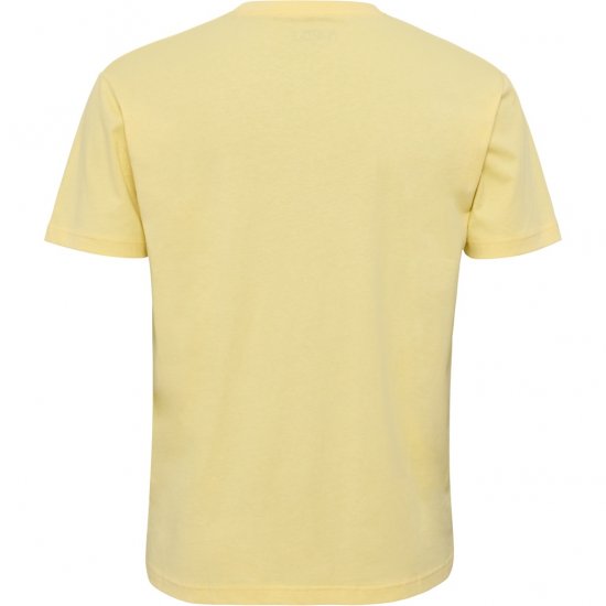 North Latitude T-Shirt Printed Short Sleeve Yellow - Herren-T-shirts - Herren-T-Shirts in großen Größen