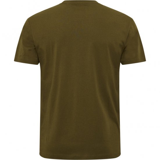 North Latitude T-Shirt Printed Short Sleeve Green - Herren-T-shirts - Herren-T-Shirts in großen Größen