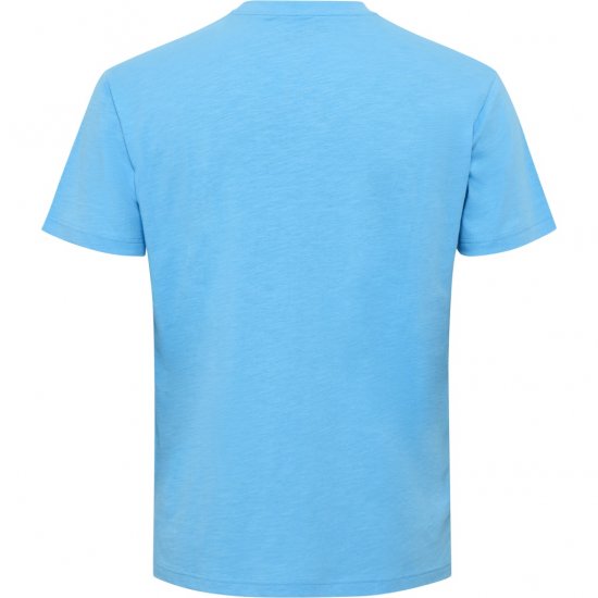 North Latitude T-Shirt Printed Turquoise - Herren-T-shirts - Herren-T-Shirts in großen Größen