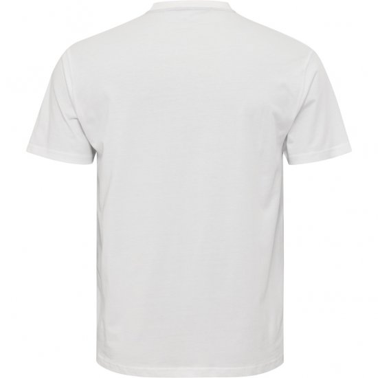 North Latitude T-Shirt Coca-Cola White - Herren-T-shirts - Herren-T-Shirts in großen Größen