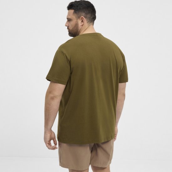 North Latitude T-Shirt Ice Cream Green - Herren-T-shirts - Herren-T-Shirts in großen Größen