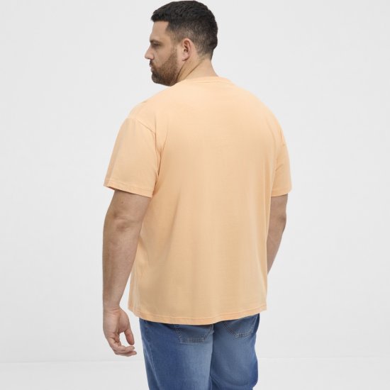 North Latitude T-Shirt Summer Peach - Herren-T-shirts - Herren-T-Shirts in großen Größen